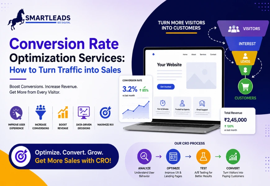 Conversion Rate Optimization Services: How to Turn Traffic into Sales