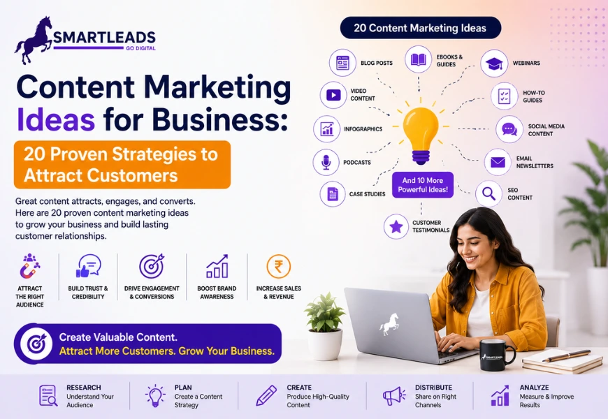 Content Marketing Ideas for Business: 20 Proven Strategies to Attract Customers