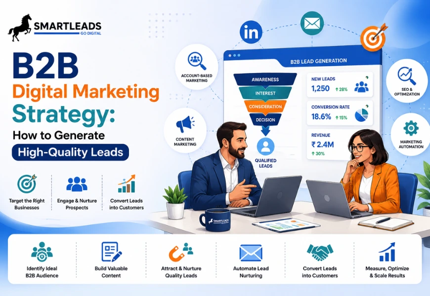 B2B Digital Marketing Strategy: How to Generate High-Quality Leads