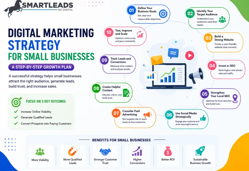 Digital Marketing Strategy for Small Businesses: A Step-by-Step Growth Plan