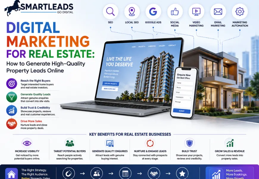 Digital marketing strategy for real estate lead generation